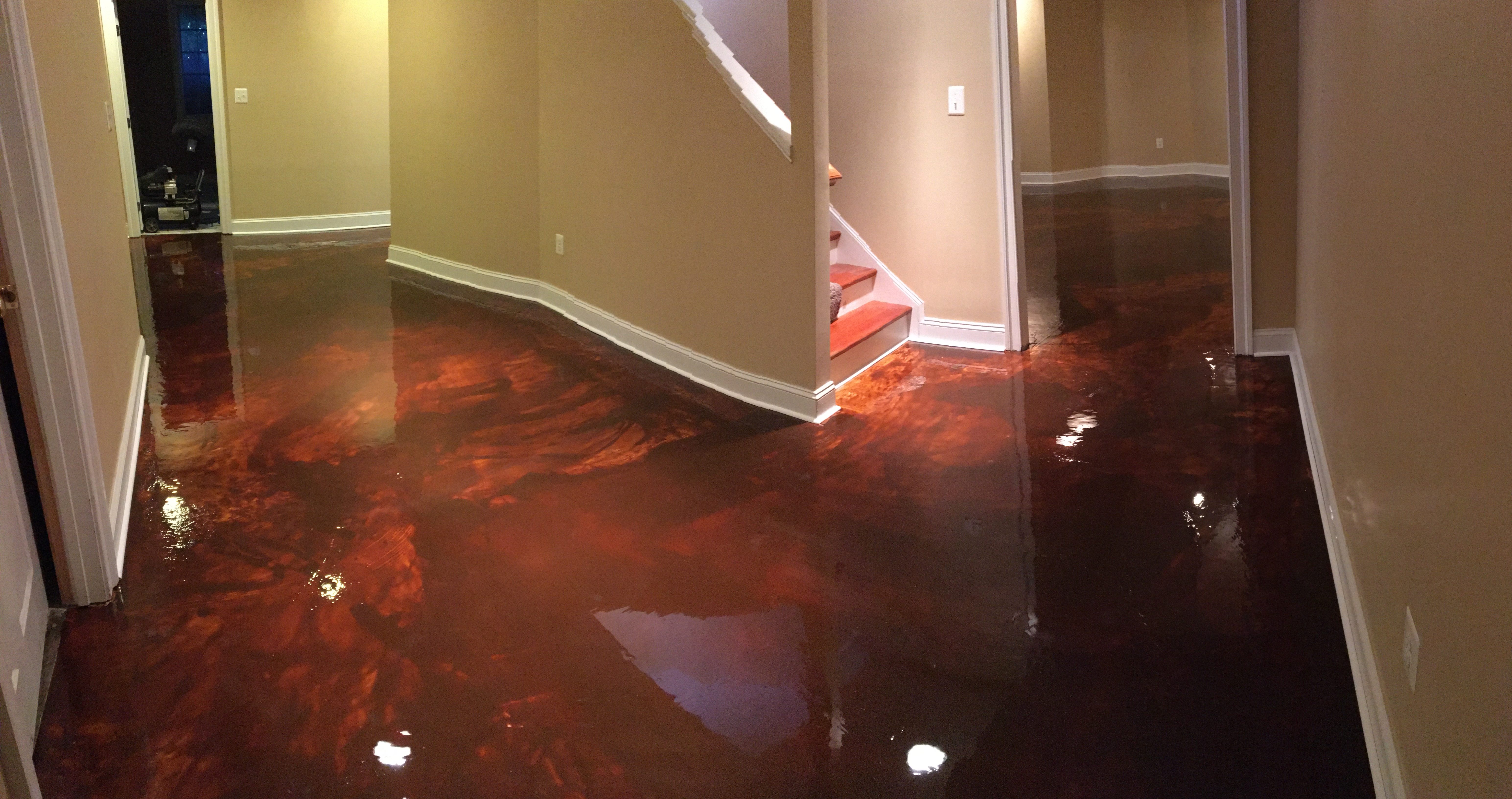 Epoxy floor